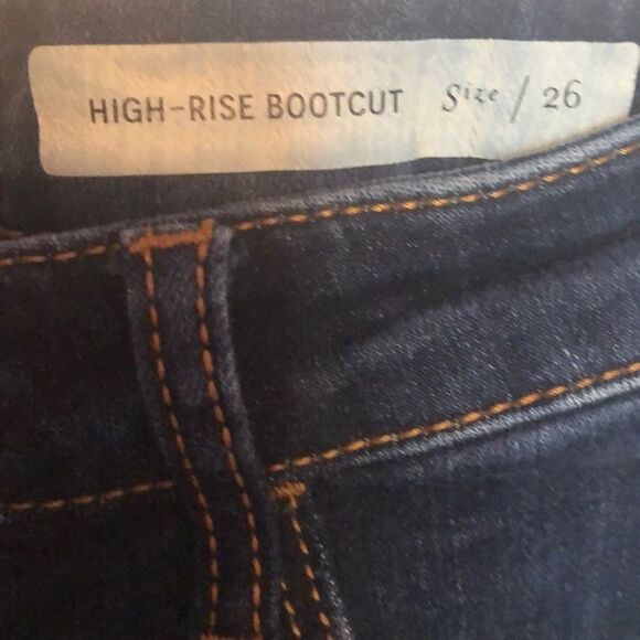 Pilcro high rise bootcut jeans sz 26 - Picture 4 of 8
